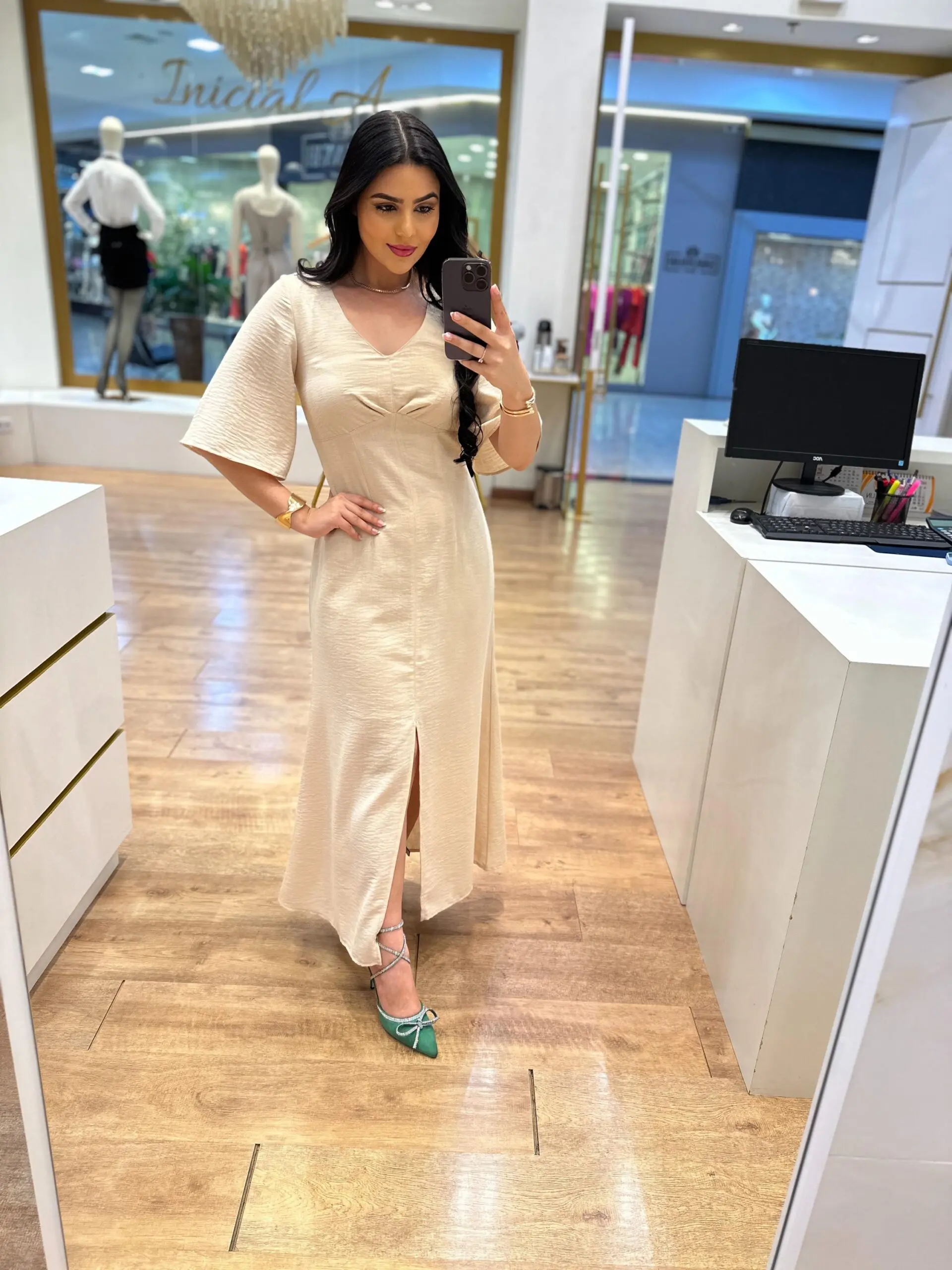 Vestido Olivia Inicial A - Imagem 5
