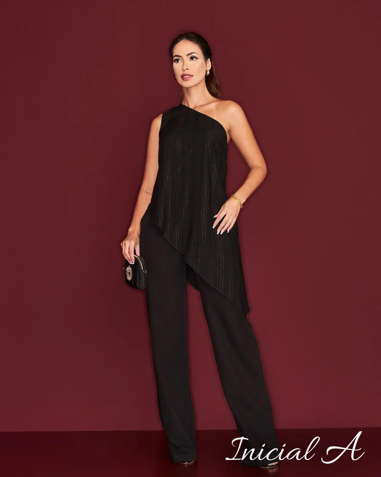 Conjunto Alice Preto Inicial A