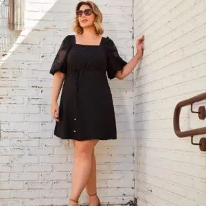 Vestido Melissa Preto Savannah