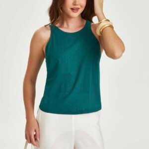 Blusa Ana Clara Verde Inicial A