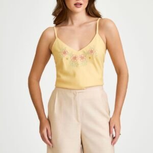 Blusa Mariane Amarelo Inicial A