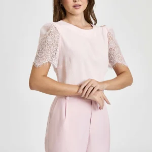 Blusa Emanuela Rosa Inicial A