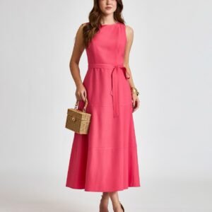 Vestido Larissa Rosa Inicial A