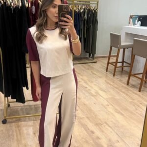 Conjunto Camila Marrom Inicial A