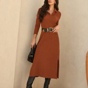 Vestido Claudia Laranja Inicial A