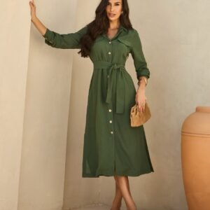 Vestido Patrícia Verde Inicial A