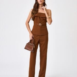 Conjunto Lais Marrom Inicial A