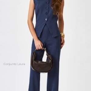 Conjunto Laura Azul Marinho Inicial A